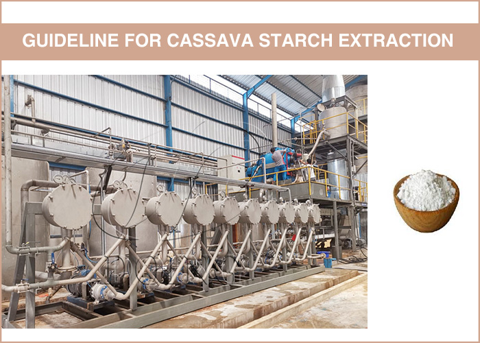 cassava starch processing line