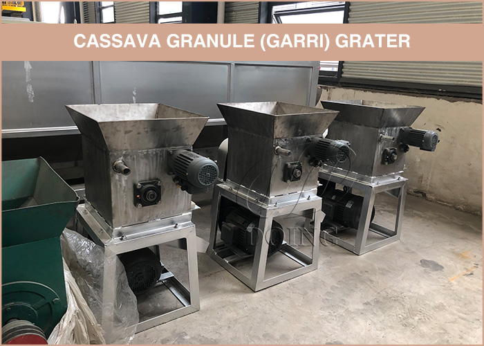 cassava garri processing machine
