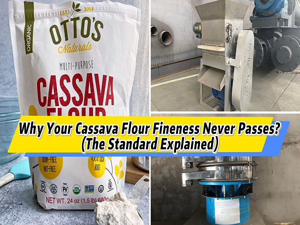 From 80% to 99%: How to Fix Your Cassava Flour Fineness for Good