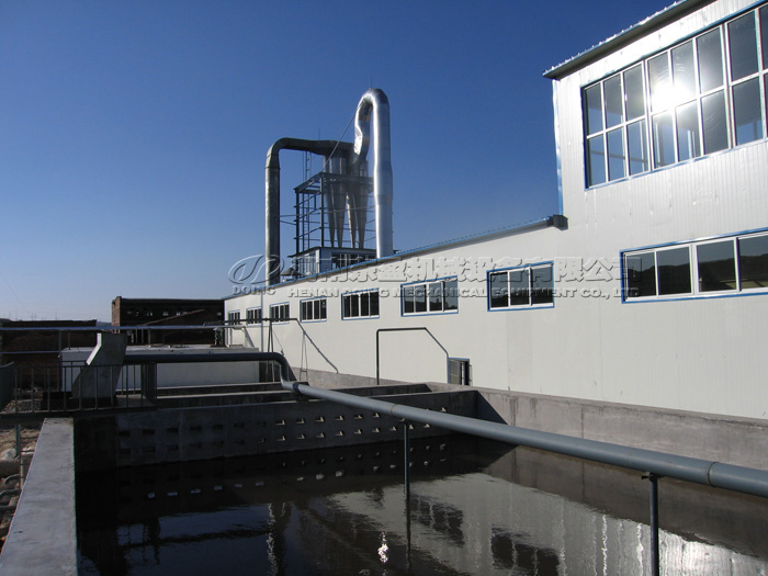 Cassava starch plant