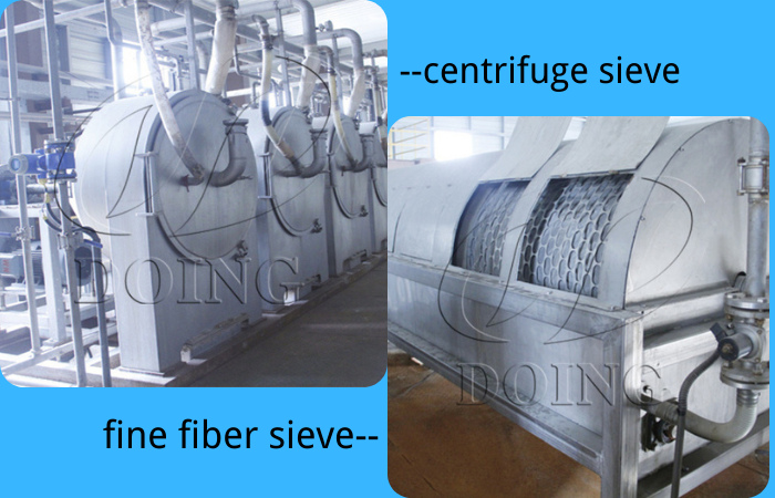 cassava starch processing equipment